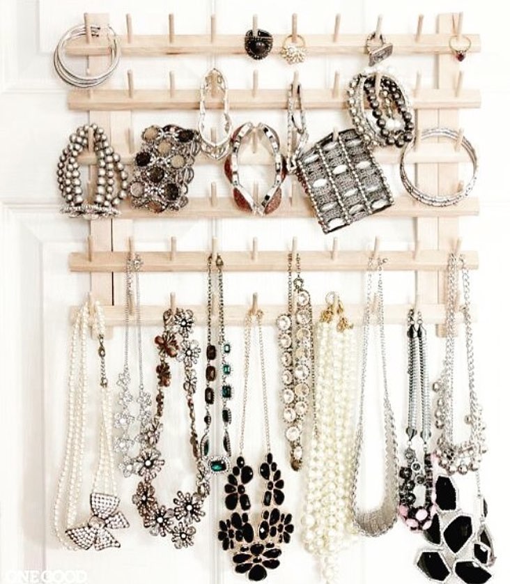 truques para organizar bijuterias e colares