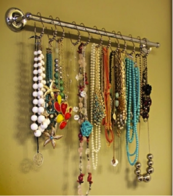 truques para organizar bijuterias e colares