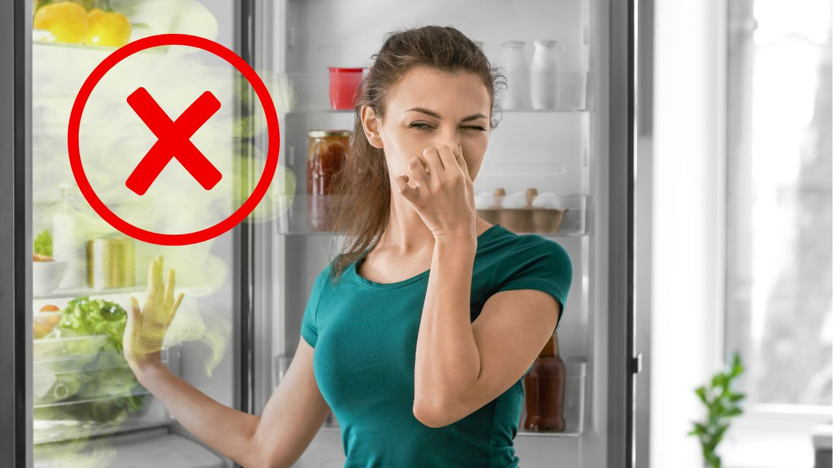truques para tirar mau cheiro da geladeira