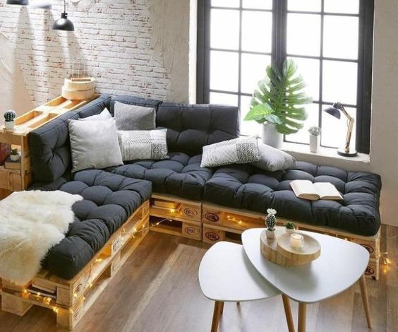5 Ideias Criativas de Móveis Feitos com Pallets