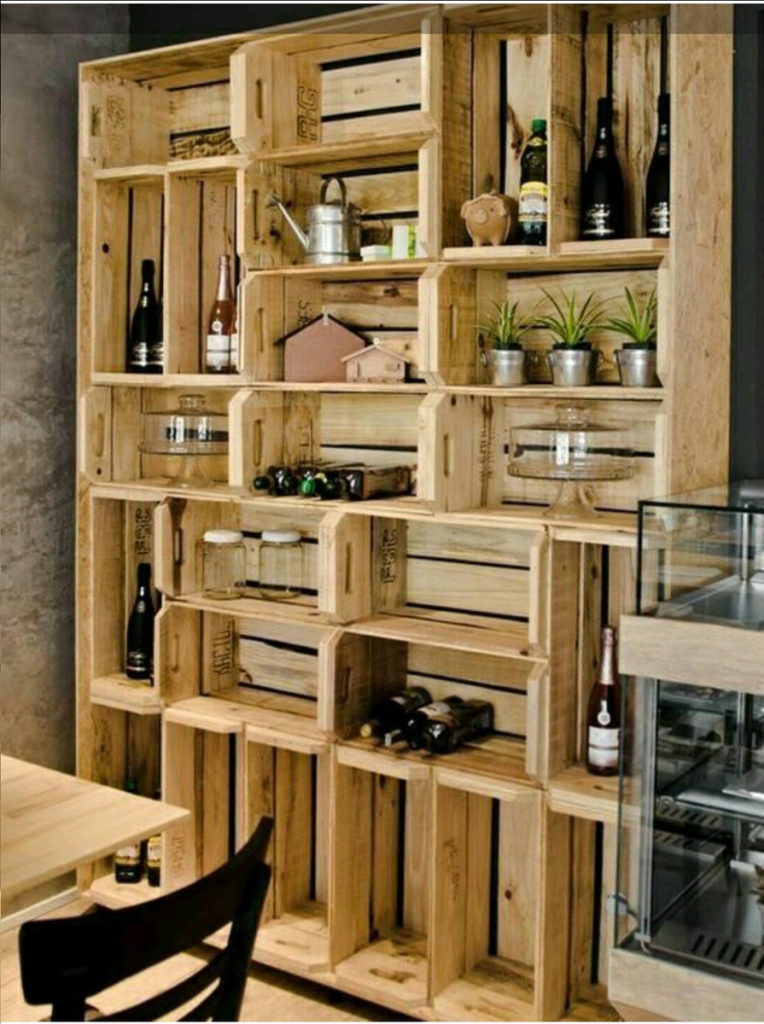 usar pallets decoração móveis