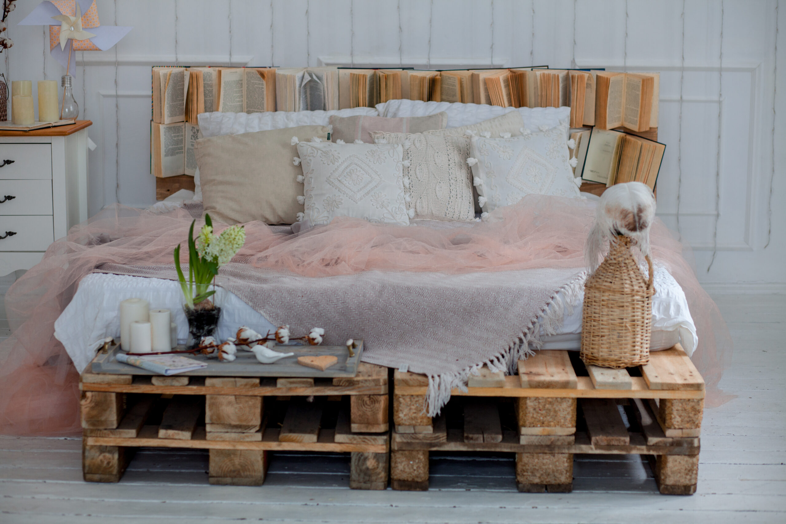 5 Ideias Criativas de Móveis Feitos com Pallets