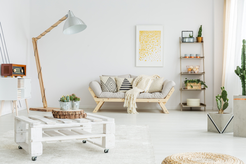 usar pallets decoração móveis