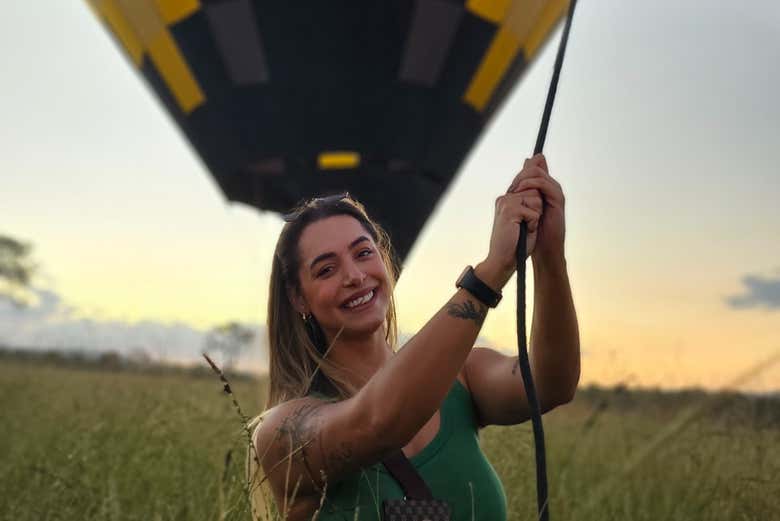 voo de balão em brasília e região