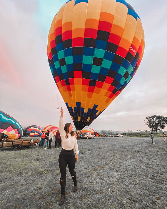 voo de balão em brasília e região